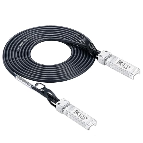 Câble SFP 10G DAC Twinax 5m raccordement direct passif cuivre pour Cisco Ubiquiti UniFi D-Link