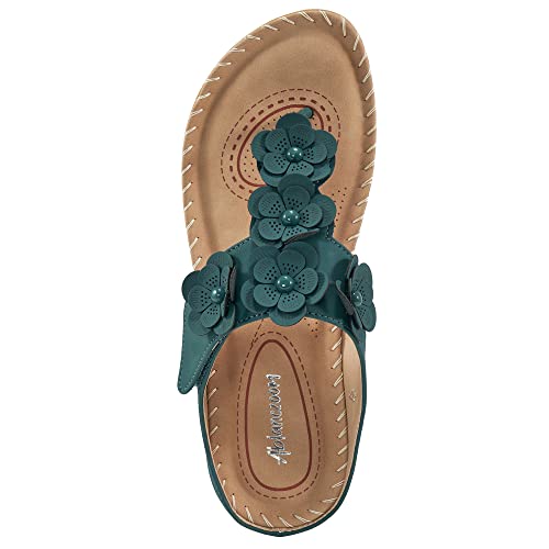 Ablanczoom Womens Flip Flops Comfortable Beach Flats Sandals For Women Gladiator Bohemian Summer Shoes Casual Thong Clip Toe Sandal #TOP23