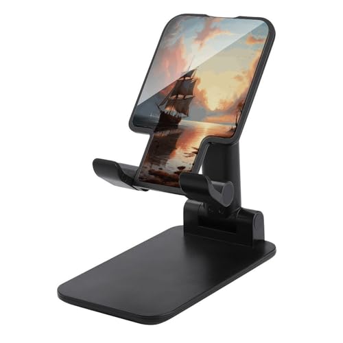 Support de téléphone réglable au design paysage marin élégant