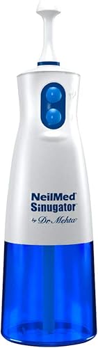 Miniatura 6 de Lavado nasal NeilMed Sinugator inalámbrico con pulsador con 30paquetes premezclados SG-ENU-INT 1 1