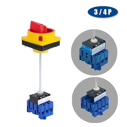 Interrupteur d'isolement à came rotative LW30 coupure nette 63A 3P marche/arrêt