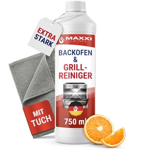 Maxxi Clean 1 x 750 ml + Microfasertuch I Backofen und...