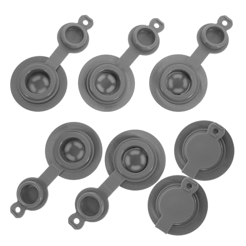 Abaodam 8 Piezas de Válvulas de Sellado para Bolsas de Vacío de Tpu Fácil Instalación y Reducción de Fugas de Aire para Almacenamiento y Compresión
