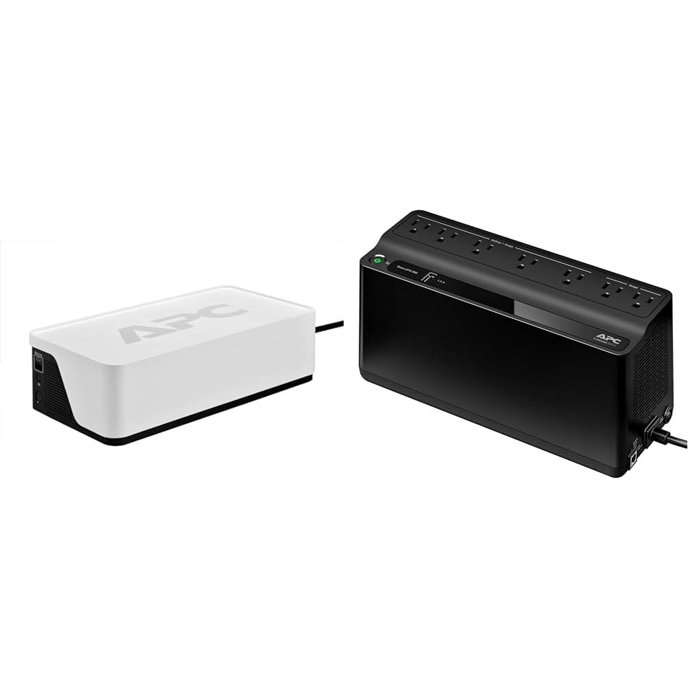 Amazon.com: APC 1050VA & 600VA UPS Battery Backups with 6 & 5