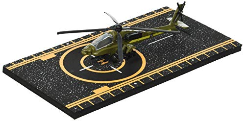 Hélicoptère militaire AH-64 Apache Dam Hot Wings pour circuit d'avions miniature