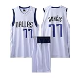 Basketball Trikot für Herren 2 Stücke, Basketball T-Shirt Weste und Shorts Kinder, Perfekt für Spiele & Freizeit Weiß XL