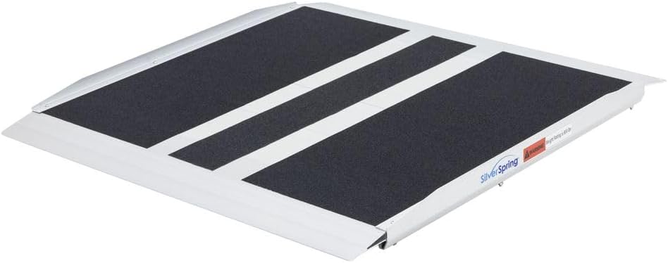 Silver Spring 6" High Aluminum Threshold Ramp - 36" L x 36" W