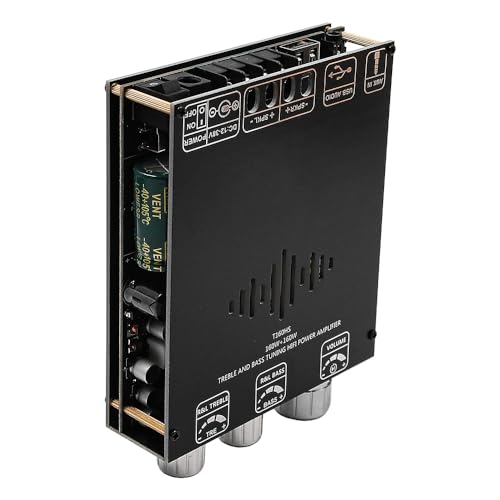 Module d'amplificateur de puissance audio 2.0 canaux DollaTek avec contrôle basse - 3