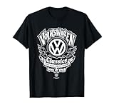 Volkswagen Flaming VW Biker Logo T-Shirt