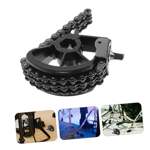 Levemolo pedal simple con doble cadena para bombo miniatura 3