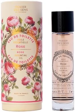 Panier des Sens – Eau de Toilette – Rose Perfume for Women – Floral Fragrance – Long Lasting, Natural Perfume – Hair & Body – Vegan Friendly – Eau de Parfum Made in France – 50 mL