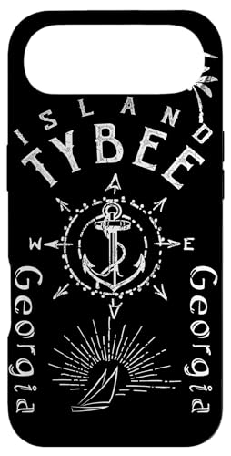 Tybee Island Nautical Compass Rose iPhone Air Case