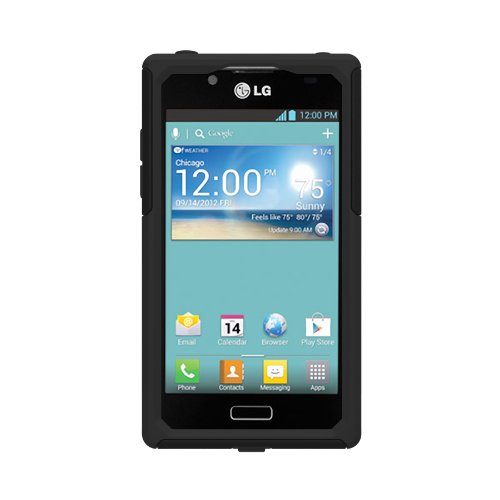 Trident Ag-Lg-Spldr-Bk Aegis Series Case For Lg Splendor/Us730 - 1 Pack - Retail Packaging - Black #TOP1