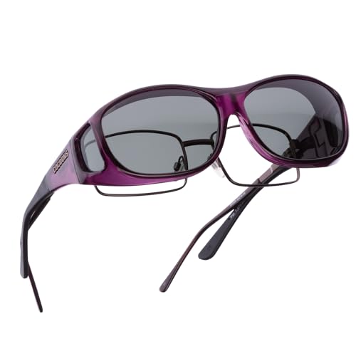 Cocoons Slim Line (M) Amethyst Polarized Gray