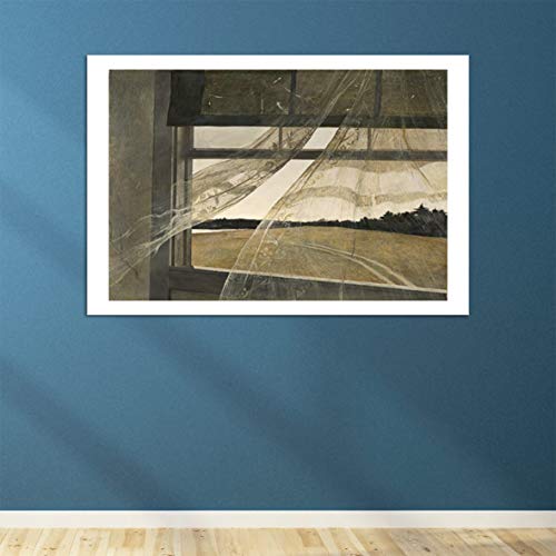 Andrew Wyeth Wind from the Sea giclée œuvre d'art nostalgique XL - 4