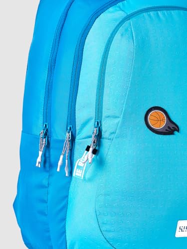 Image of Wiki Stylish Unisex Backpack 5 Durable & Lightweight backpack for Men & Women | Backpack for Office, Gym, Travel (46.5 Litre, Blue)