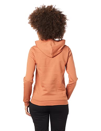 Kit 2 Blusas de Moletom Com Bolso e Capuz, basicamente., Feminino, Ferrugem, M