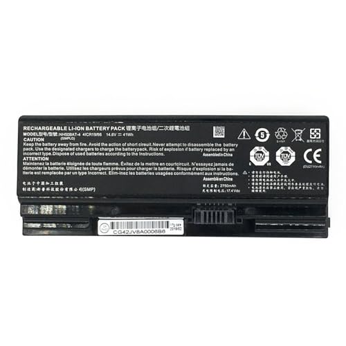 NH50BAT-4 41Wh/2750mAh ��? �Ή��p For T58-V 911MT 911ME 911ST/MP T8000 NH50BAT-4 �Ή��m�[�g�Ƃ̌݊������� 6E4H