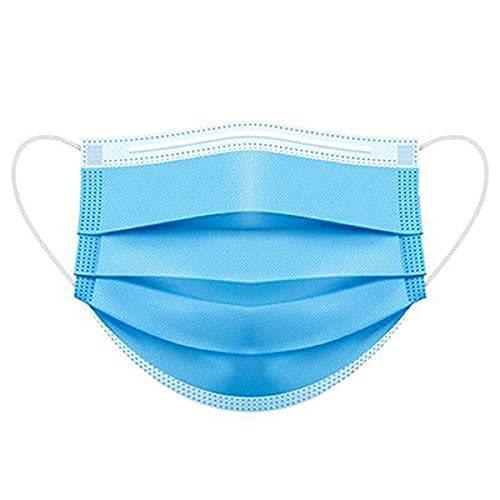 WELLSTAR Non Woven Elastic Ear-Loop Disposable 3 Ply Face Mask With Nose pin, 100 Pieces (B09G1GS96H) Amazon Price History, Amazon Price Tracker