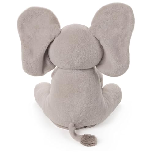GUND Flappy, der singende und sprechende Elefant spielt Guck-Guck mit den Ohren - deutsch, ca. 30 cm