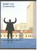 mgmt 532 leadership 1308345429 Book Cover