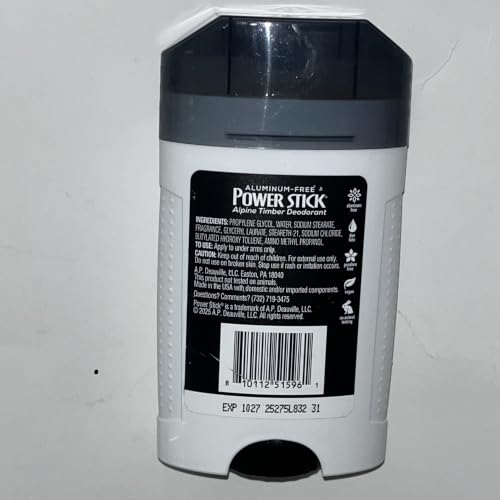 Men's Aluminum-Free Deodorant Alpine Timber 64g image 4