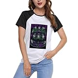 [KLIOCMF] ベビーメタル Babymetal レディース 半袖 トップス Tシャツ ラグラン プリント 綿 夏服 インナーシャツ クルーネック 上着 ショートスリーブ おしゃれ 快適 柔らかい 通気性 人気 カジュアル S-3XL