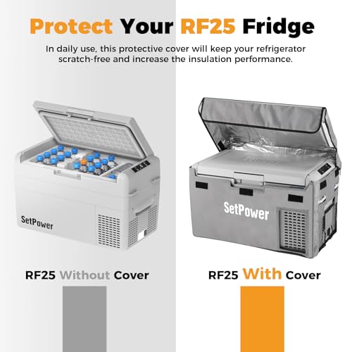Image of Setpower Insulated Protective Cover for RF25 Portable Refrigerator Freezer, suitable for RF25 Only
