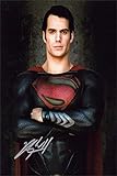 Henry Cavill Autograph Replica Super Print - Superman - Portrait - Unframed