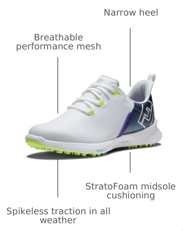 Image of FootJoy Golf Previous Season Style Ladies FJ Fuel Sport Spikeless Shoes