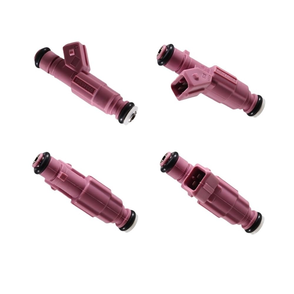 Yhzrdmsk Color 7 Car Petrol Injector 4Pcs 0280156298 Car Engine Fuel Injectors For Celta For Corsa 1.0L 8V For Fun Injetion