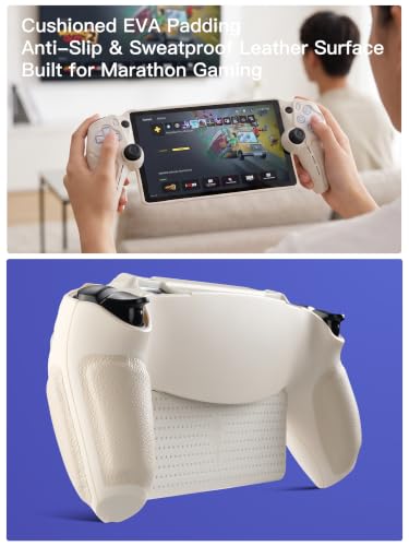 Image of Thin Fit Designed for PlayStation Portal Case, Full Protective Slim Case Cover Compatible with PS Portal -White