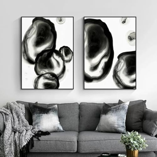 Décoration murale pour chambre à coucher : affiches et impressions abstraites