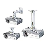 Heavy Duty Projector Mount, Strong Universal Projector Mount, Projector Wall Ceiling Mount Max Load...