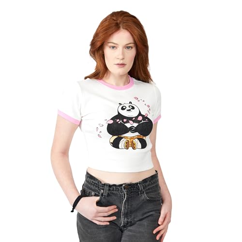 T-shirt Kung Fu Panda Po coupe femme confortable et respirante