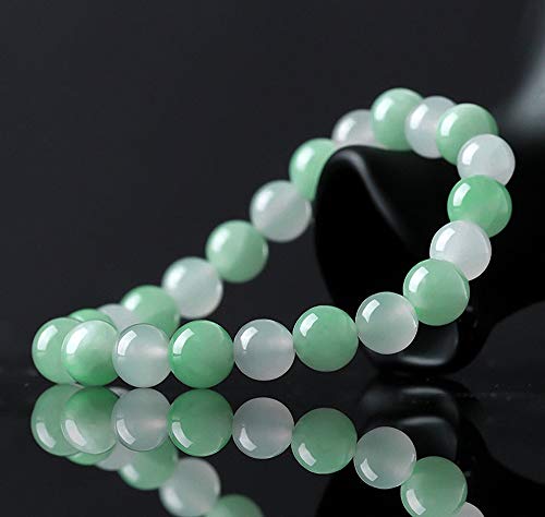 Bracelet perle rond jadeite confort quotidien pour poignet sensible - 3