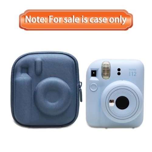 LTGEM Case Compatible with Fujifilm Instax Mini 13/12 / 11/10 / 9/8 / 7/7+ Instant Camera and FUJIFILM Instax Mini Instant Flim with Shoulder Strap, Blue(Case Only) by L LTGEM - Image 8