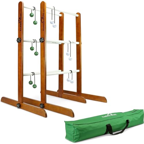 Image of Ladder Golf - Tournament Edition Double Ladder Ball Game - Official Brand Game