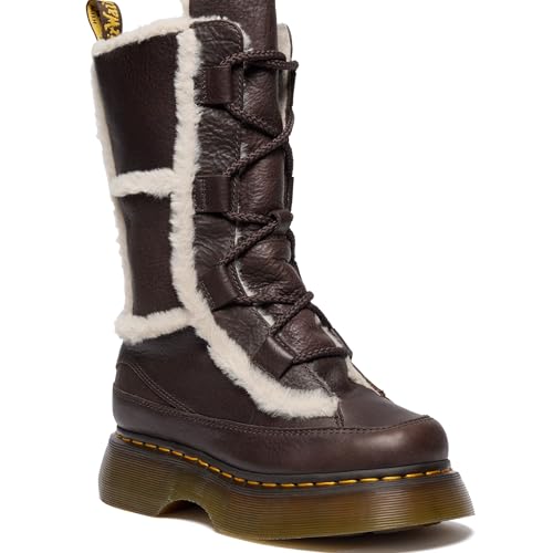 Dr. Martens Women's Buzz Lace WL Dark Brown 8 Medium