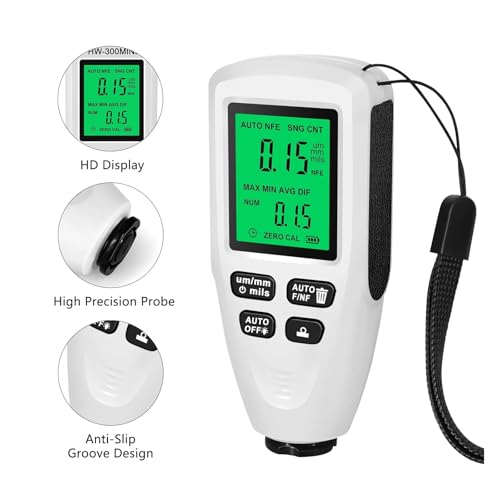 Medidor Digital Portátil de Espesor para Pintura Automotriz miniatura 5