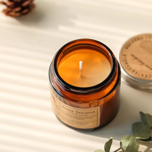 Aaicandle CANDLE Scented Candles For Home | White Tea Orchid Scented Candle, Birthday Gifts For Women - 3.5Oz Jar Candle thumb #5