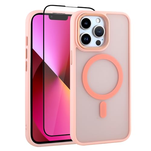 Coque rose Magsafe iPhone 13 Pro Max pour rester connectée et stylée lors de vos sorties