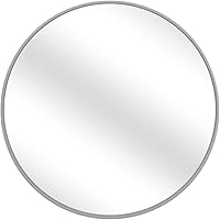 Vista 1 de Espejo de pared Portia en metal plateado