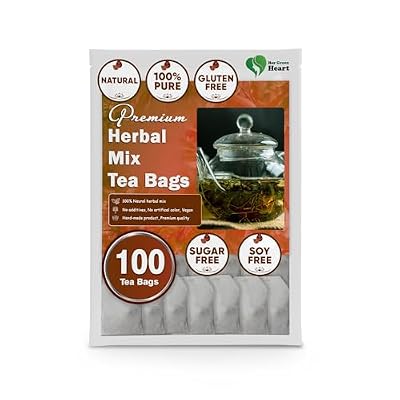 Herbal Mix Tea Bags - 100% Natural, Premium Herbal Tea Blend for Relaxation and Refreshment