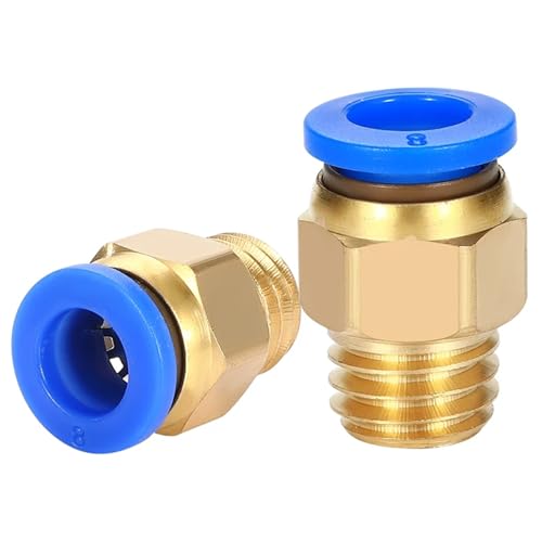 Conector de tubería PC6 M20x2 y accesorio de manguera neumática de 6 mm para aire 2
