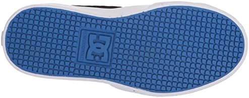 DC Boy's Kalis Vulc Mid Low Shoe Skate, Black/Blue, 10.5 Big Kid | Image 3