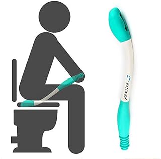 Fanwer Toilet Aids Tools,Long Reach Comfort Wipe,Extends Your Reach Over 15