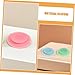 PACKOVE 6pcs Silicone Suction Pads for Bowls Plates Double-Sided Nonslip Suction Attachment for Toddlers Elderly Patients
