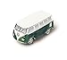 BRISA VW Collection – Volkswagen T1 Bulli Bus 3D Mini model z magnesem w puszce prezentowej – zielony