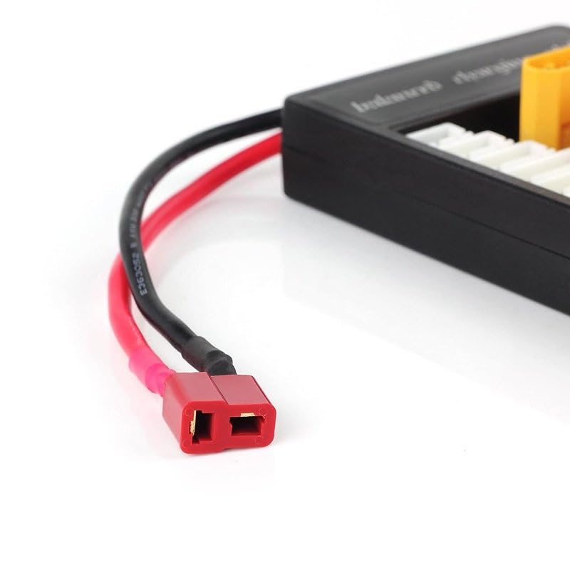 Pro3D T Plug Female Connector XT60 Plug 2-6S Lipo Battery Parallel Charging Board 1